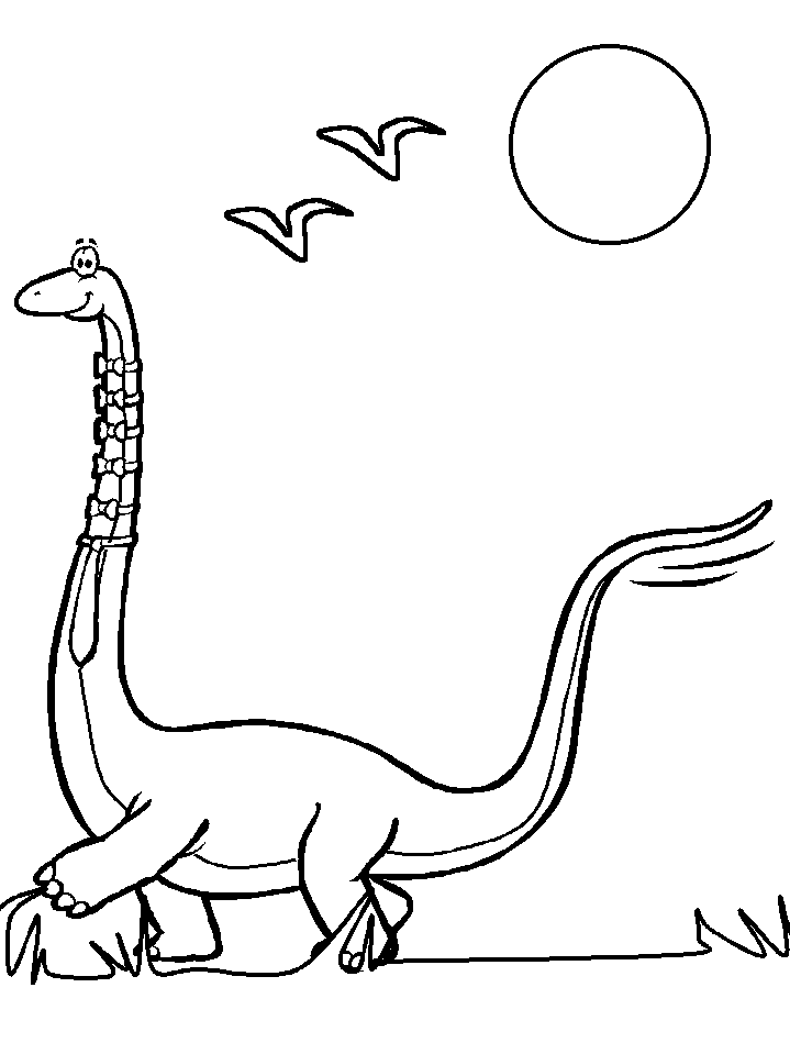 Dinozaury kolorowanki